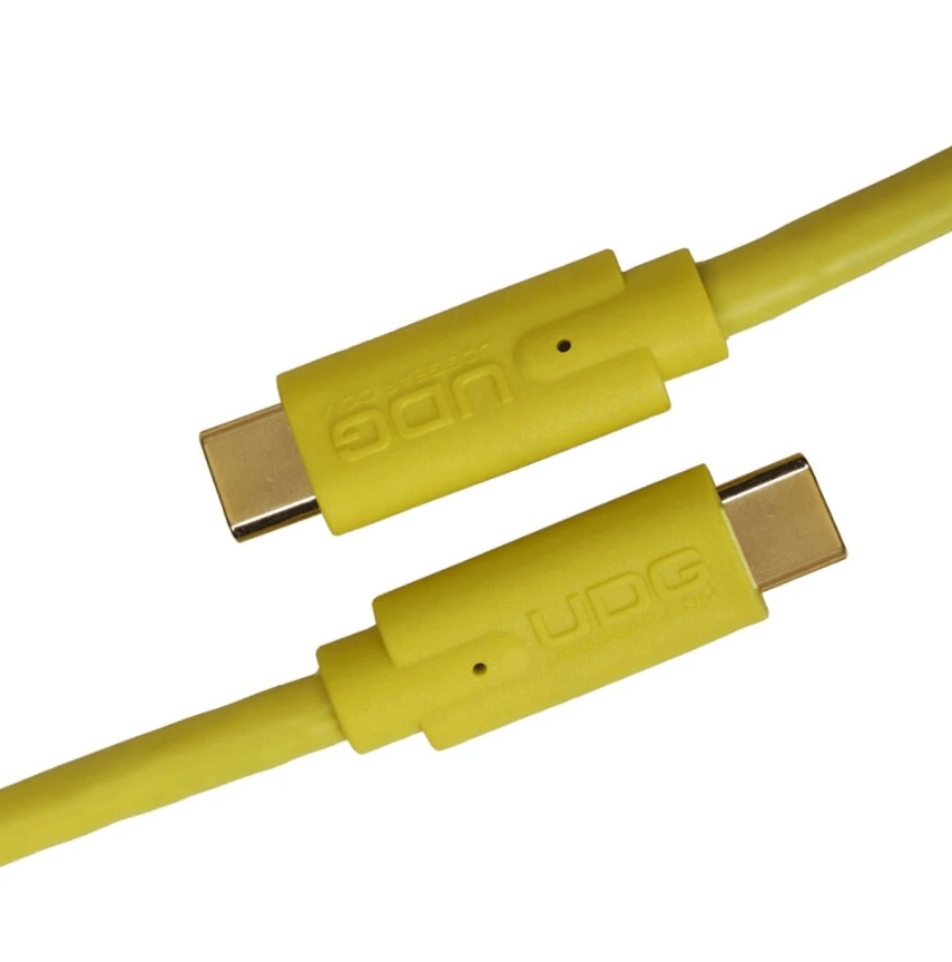 สายสัญญาณคุณภาพ UDG ULTIMATE (U99001YL) USB 3.2 (C TO C)  1.5 เมตร สีเหลือง_0